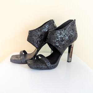 DKNY Black Statement High Heels
